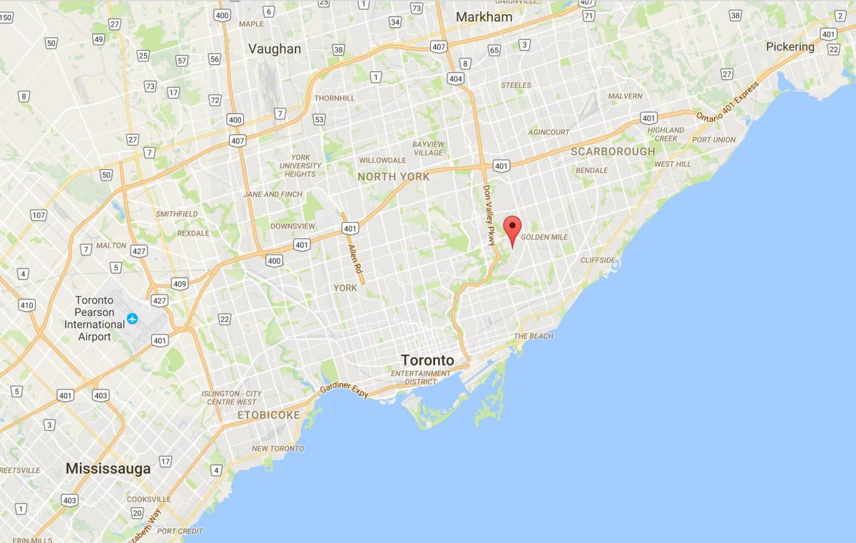 Карта Бермондси район Торонто