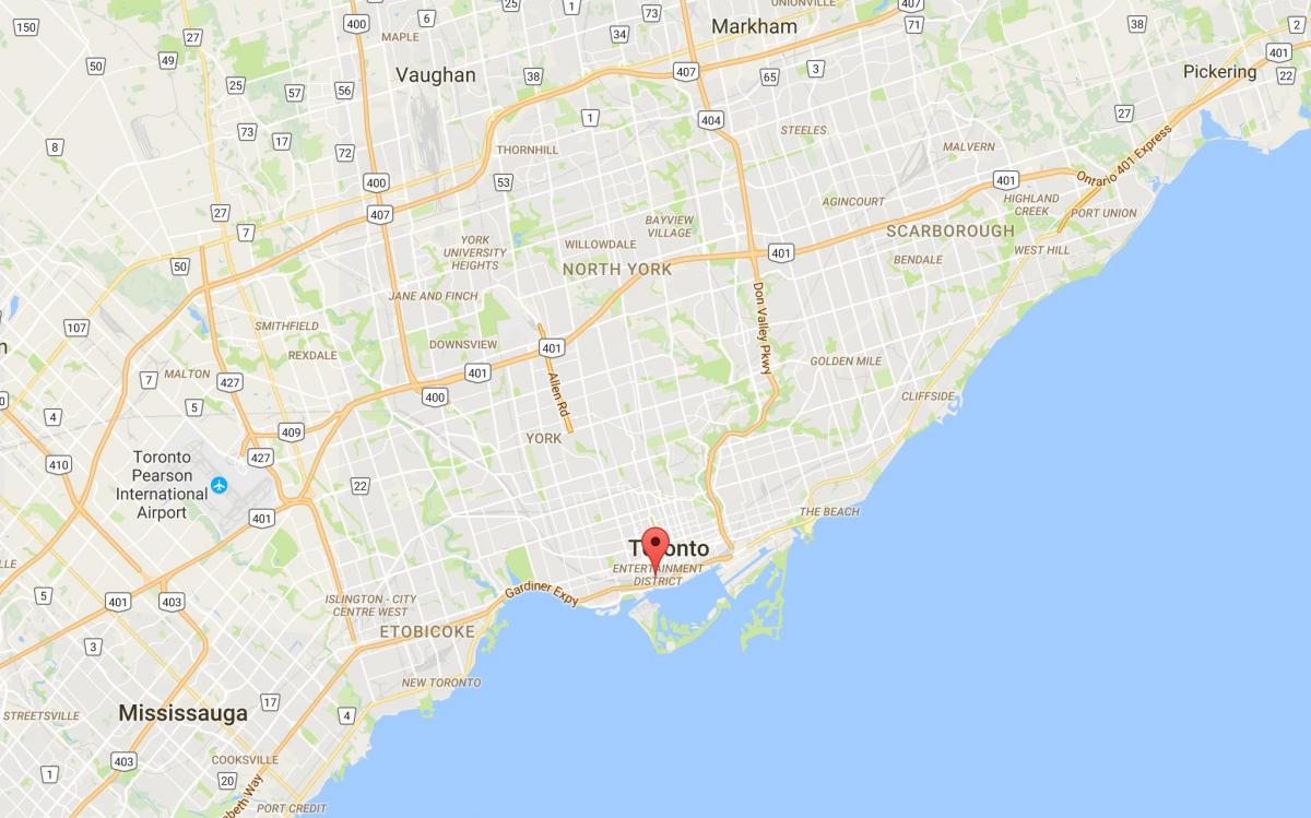Карта наступних Торонто