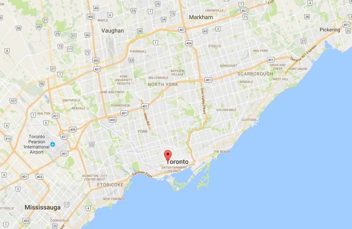 Карту Олександри районі Торонто