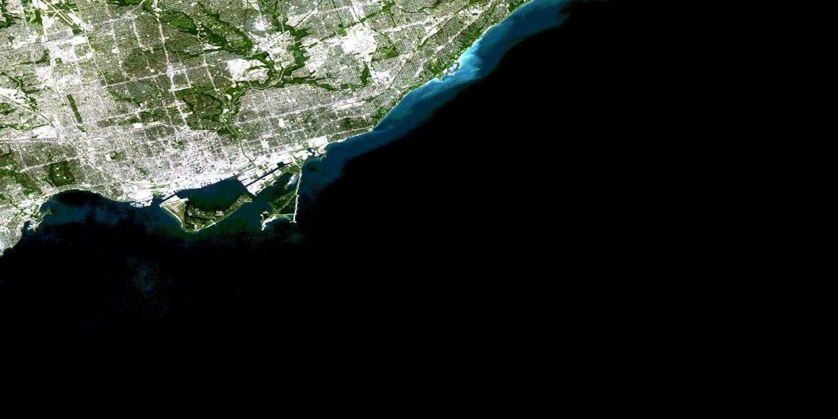 Карта Торонто супутник