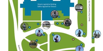 Карта королівський Парк Торонто