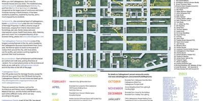 Карта подій Cabbagetown Торонто
