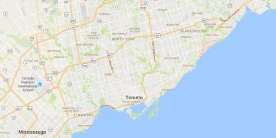 Карта Guildwood район Торонто
