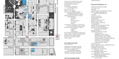 Карта OCAD Університет Торонто
