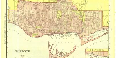 Карта історичного Торонто