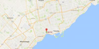 Карта пам'яток район Торонто