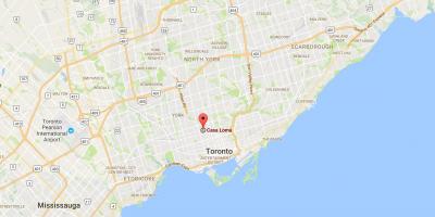 Карта Каса лома Торонто