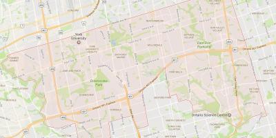 Карта житлового кварталу Торонто