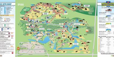 Карта Торонто зоопарк
