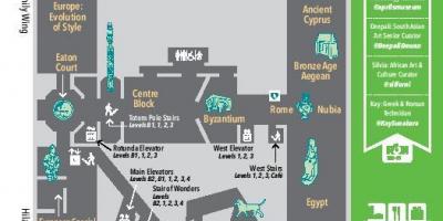 Карта Королівського музею Онтаріо 3