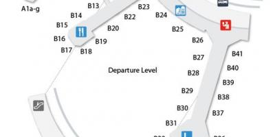 Карта Міжнародний аеропорт Торонто Пірсон 3
