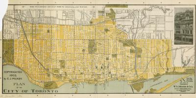 Карта міста Торонто 1903