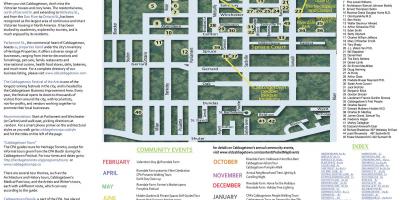 Карта подій Cabbagetown Торонто
