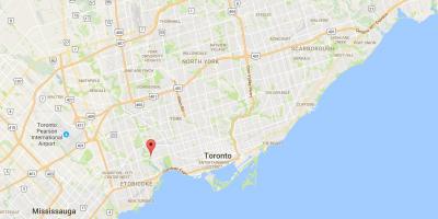 Карта Стара Млин район Торонто