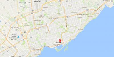 Карті Святого Лаврентія район Торонто