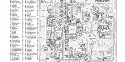 Карта університету Торонто в Сент-Джорджес кампус